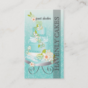 PixDezines wedding cake/Bakery/pâtisserie Business Card