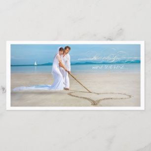 PixDezines wedding photo thank you Card