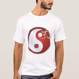 PixDezines Yin Yang t-shirt, om symbol T-Shirt