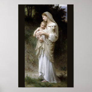 PixDezinves L'innocence by Bougeureau painting Poster