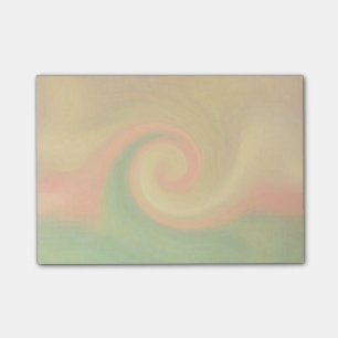 Pixel Abstract Autumn Swirl Post-it Notes