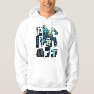 Pixel art and monster hoodie