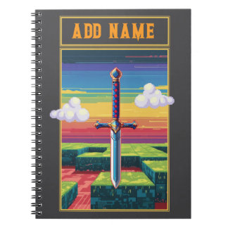 Pixel Art Gaming Notebook