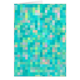 Pixel Art Multicolor Pattern