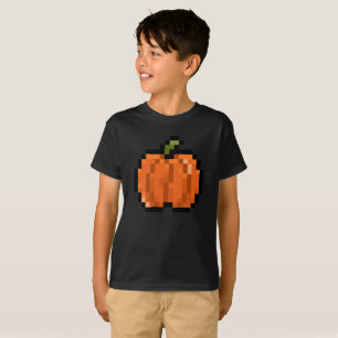 Pixel Art Pumpkin T-Shirt