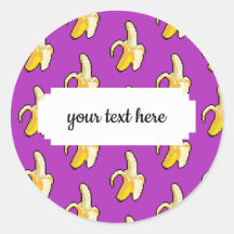Pixel Art Ready To Eat Yellow Banana Pattern