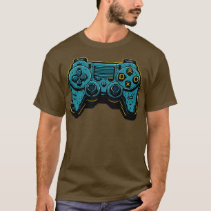 Pixel Art Video Game Controller T-Shirt