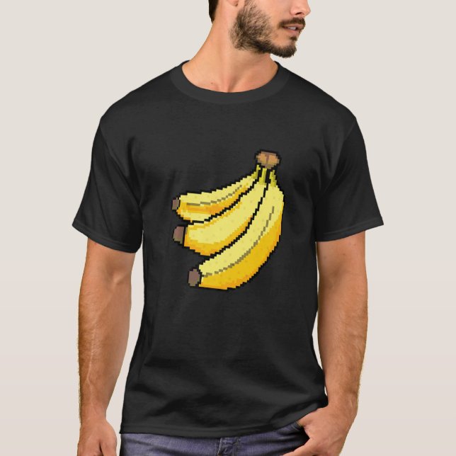 Pixel  Banana T-Shirt (Front)
