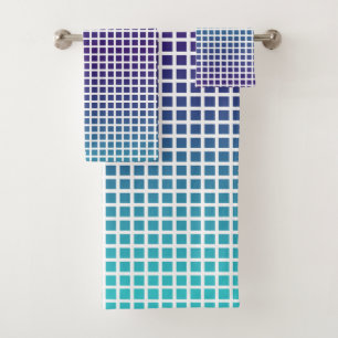 Pixel Bath Towel Set