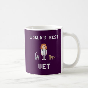 Pixel Best Female Vet Mug