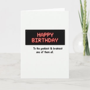 Pixel Birthday Card
