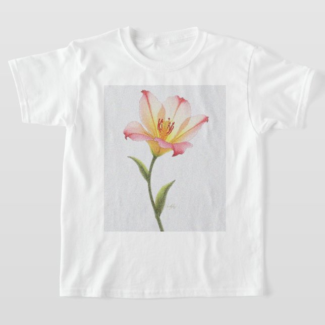 Pixel Bloom Trio T-Shirt (Laydown)