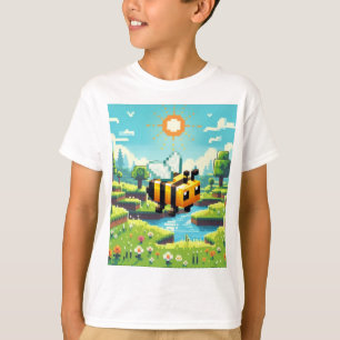 Pixel Buzz: The Sunny Meadow Adventure T-Shirt