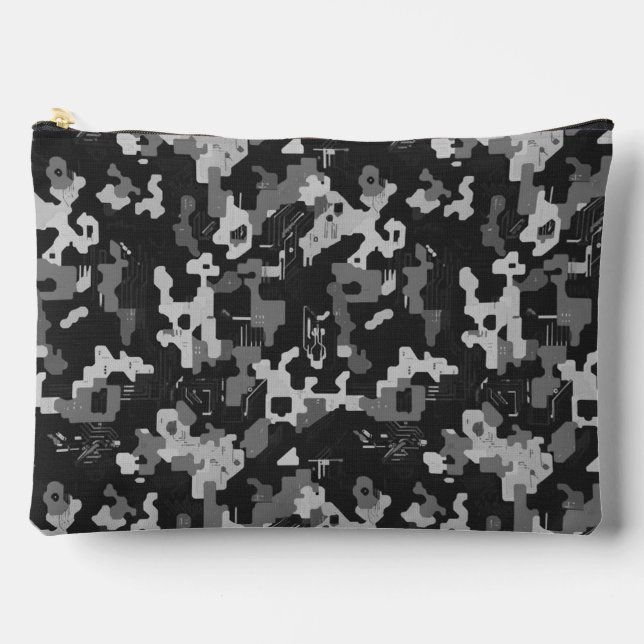 Pixel Camo Stealth Accessory Pouch (Front)