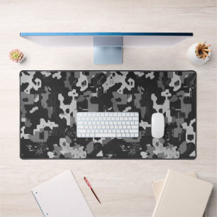 Pixel Camo Stealth Desk Mat