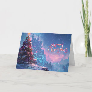 Pixel Christmas Wonderland Card