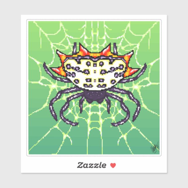 Pixel crab spider art (Sheet)