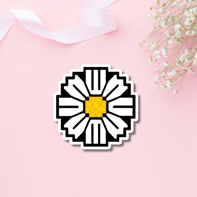 Pixel daisy flower (Creator Uploaded)