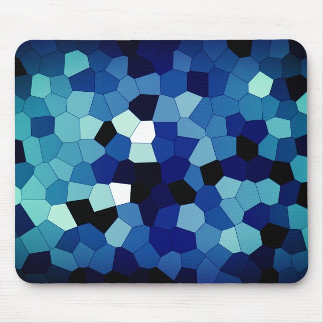 Pixel Dream - Blue Mouse Pad (Front)