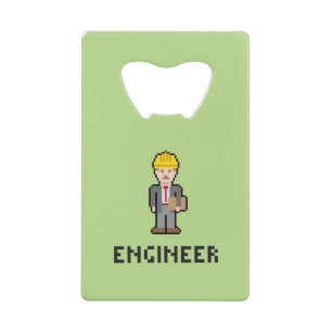 Pixel Engineer Bottle Opener
