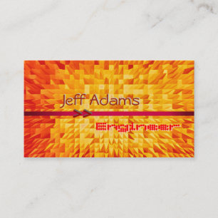 Pixel Fantastic Series / Engineer / Business Cards