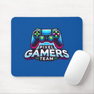 Pixel Gamers Team – Blue Gamer Mouse Pad