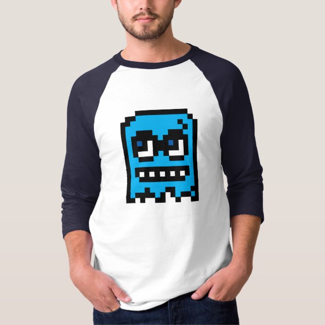 Pixel Ghost T-Shirt (Front)