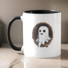 Pixel Ghostopus Mug by ORION