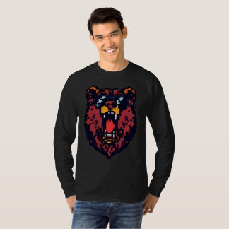 Pixel Grizzly Roar T-Shirt