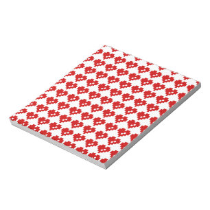 Pixel Heart 8 Bit Love Notepad