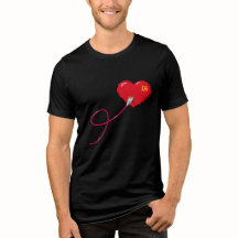 Pixel Hearts connected Matching couple outfit Left