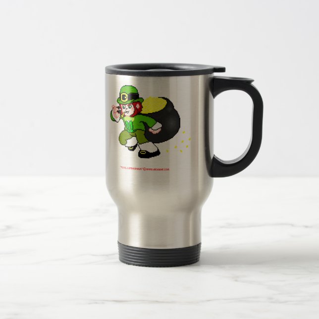 Pixel Leprechaun Mug 5 (Right)