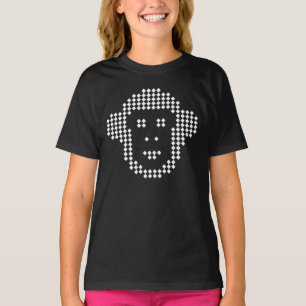Pixel Monkey Diamond Emblem T-Shirt