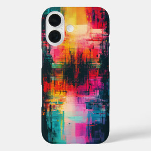 Pixel Mosaic iPhone 16 Case