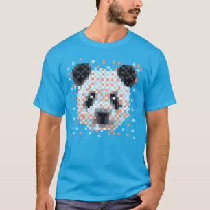 Pixel Panda Geek T-Shirt