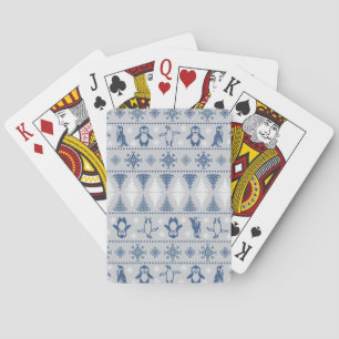 Pixel Penguins Playing Cards