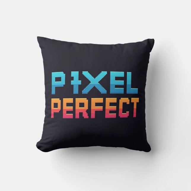 Pixel Perfect  Cushion (Front)