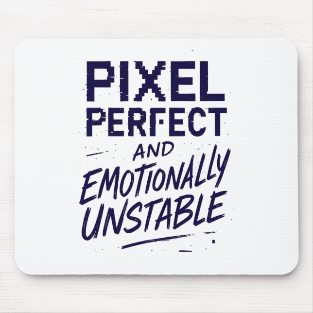 Pixel Perfect Mouse Pad (Front)