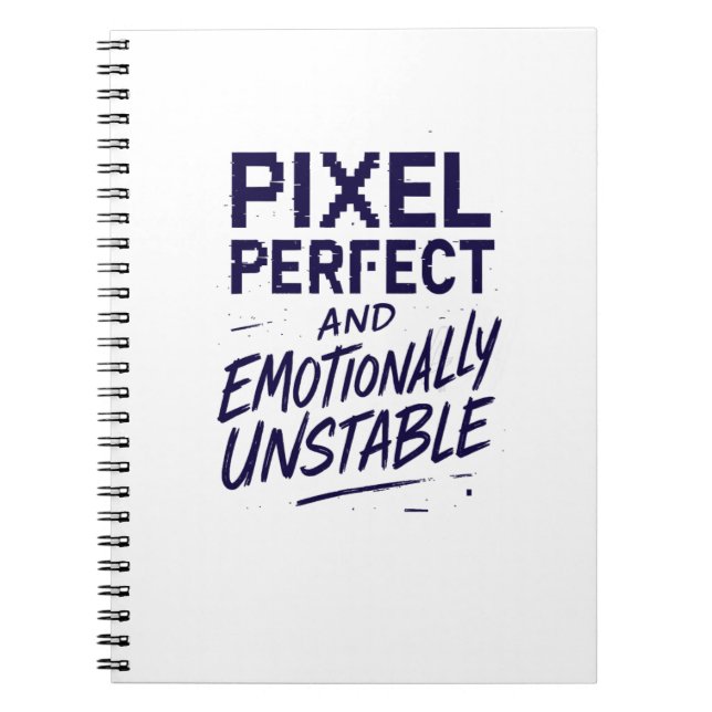 Pixel Perfect Notebook (Front)