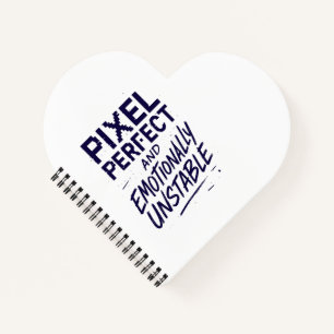 Pixel Perfect - Spiral Notebook