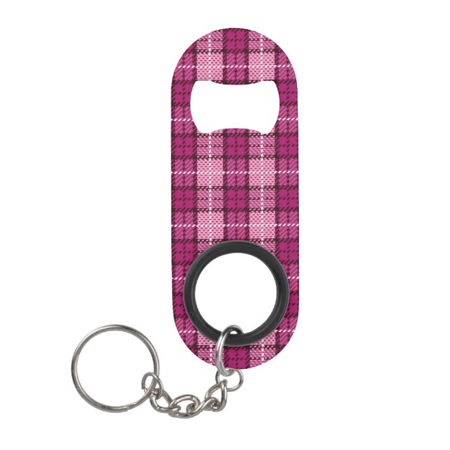 Pixel Plaid_Magenta-Black (Front)