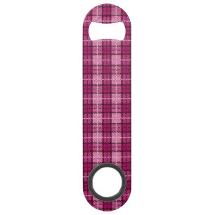 Pixel Plaid_Magenta-Black