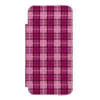 Pixel Plaid_Magenta-Black