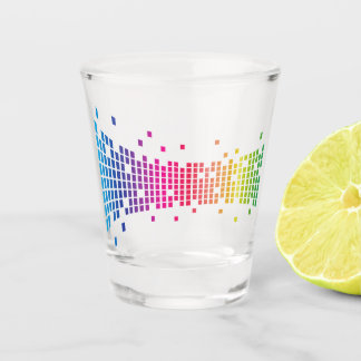 Pixel Pop Shot Glass