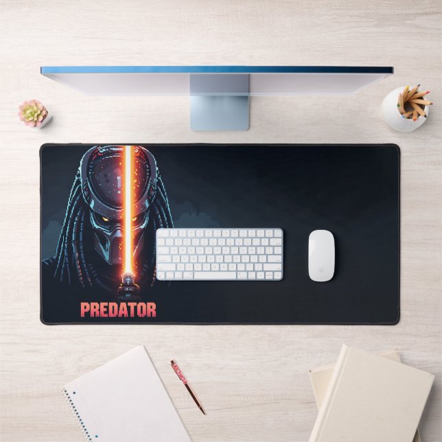 Pixel PredaKnight: The Hunter's Blade Desk Mat (Office 1)