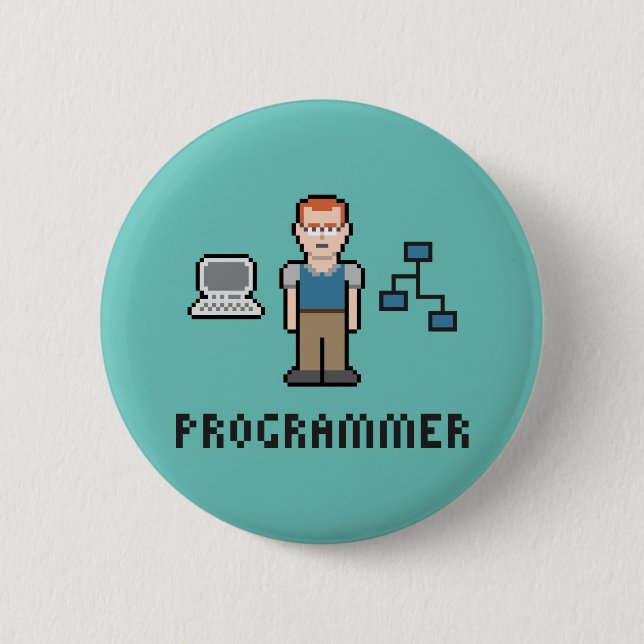 Pixel Programmer Round Button (Front)