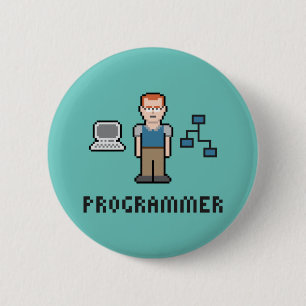 Pixel Programmer Round Button