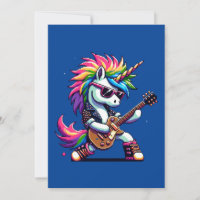Pixel Punk Rock Unicorn
