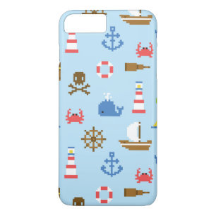 Pixel Sea Art Pattern Case-Mate iPhone Case