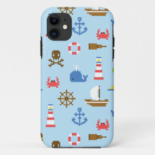 Pixel Sea Art Pattern Case-Mate iPhone Case